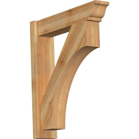 Ekena Millwork Westlake Rough Sawn Traditional Outlooker, Western Red Cedar, 6"W x 26"D x 30"H OUT06X26X30WTL01RWR